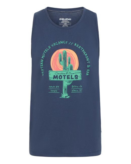 Blend Shirttop BHJESERIK in Blue für Herren