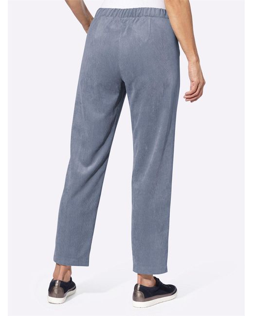 Sieh an! Blue Jerseyhose Cordhose Innenbeinlänge ca.71 cm