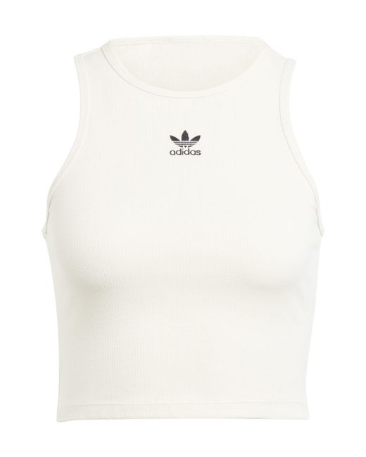 Adidas Originals White T-Shirt RIB Tanktop default