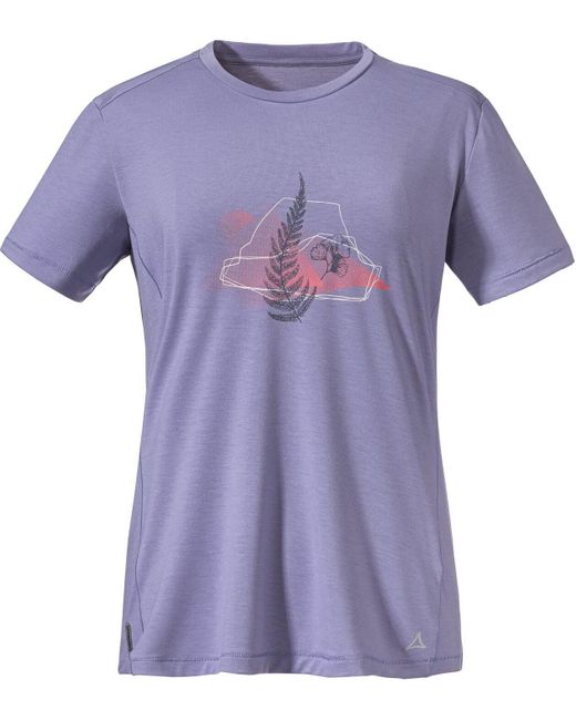 Schoeffel Purple T Shirt Tannberg L SPRING LAVENDER