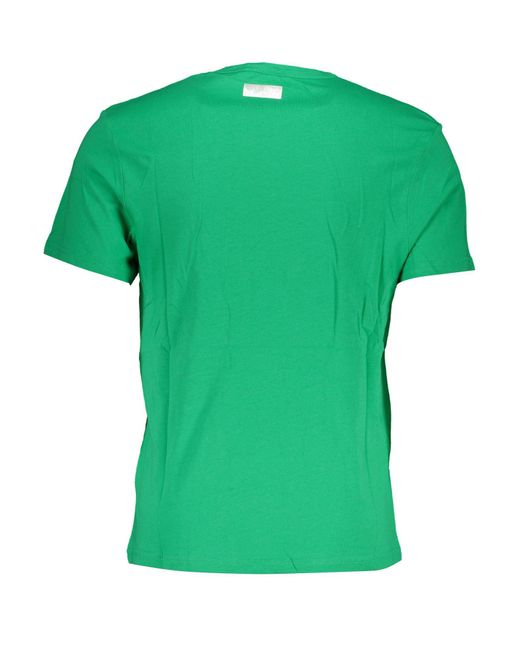 Bikkembergs Kurzarm T-Shirt in Grün mit Rundhals und in Green für Herren