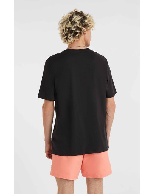 O'neill Sportswear MIX & MATCH FLORAL GRAPHIC T-SHIRT mit kurzen Ärmeln in Black für Herren