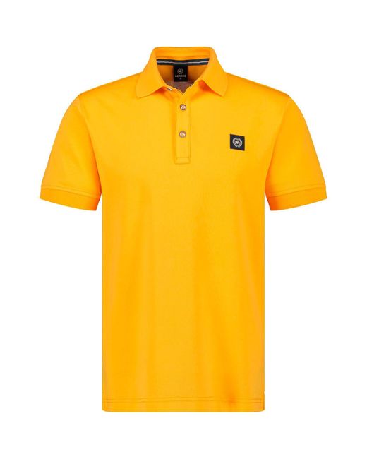 Lerros Kurzarmhemd in Yellow für Herren