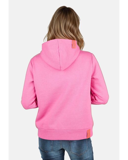 salzhaut Pink Kapuzenpullover Hoodie Talken Unifarben