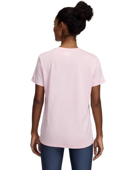 Under Armour Pink ® T- Shirt Tech Ssc-Twist