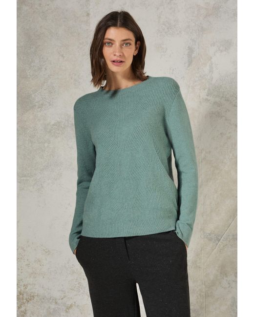 Cecil Green Strickpullover mit Strukturmuster