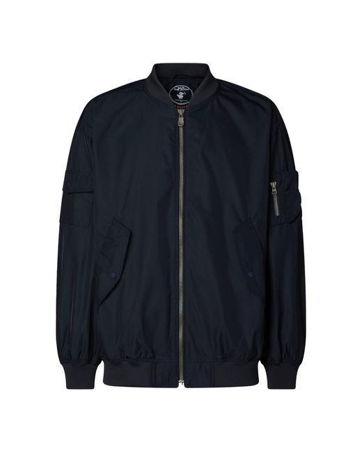 Save The Duck Blouson Bomberjacke JAY Oversized Fit (1-St) in Blue für Herren