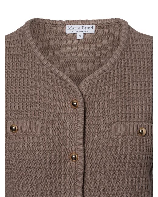 Marie Lund Gray Strickjacke