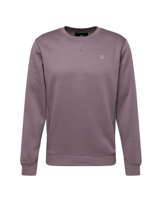 G-Star RAW Sweatshirt Premium core (1-tlg) in Purple für Herren