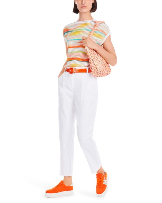 Marc Cain White Stoffhose