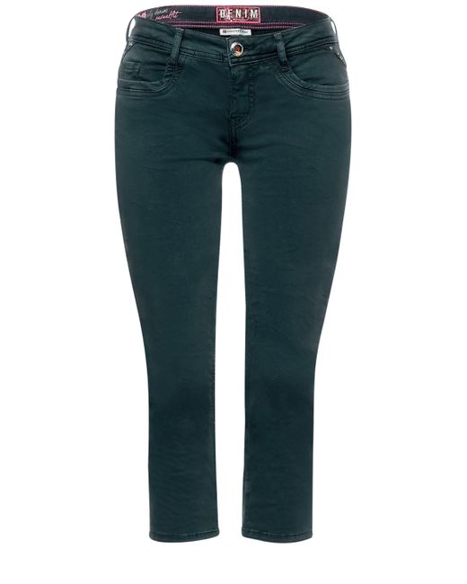 Street One Green 3/4-Jeans 5-Pocket-Style