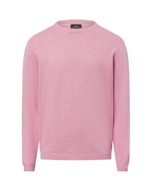 Fynch-Hatton Strickpullover in Pink für Herren