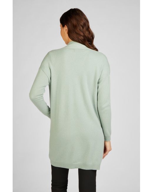 FUNK SINCE 1776 Green Kaschmirpullover Modischer Cardigan aus hochwertiger reiner Kaschmirqualität