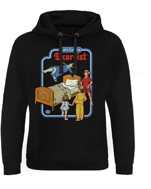 Steven Rhodes Let's Call The Exorcist Epic Hoodie in Black für Herren
