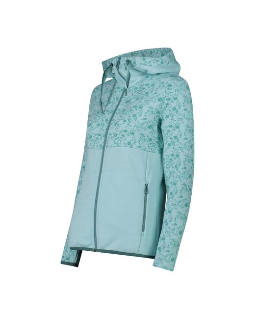 CMP Blue Sweatjacke Kapuzenjacke FIX HOOD 35E7426