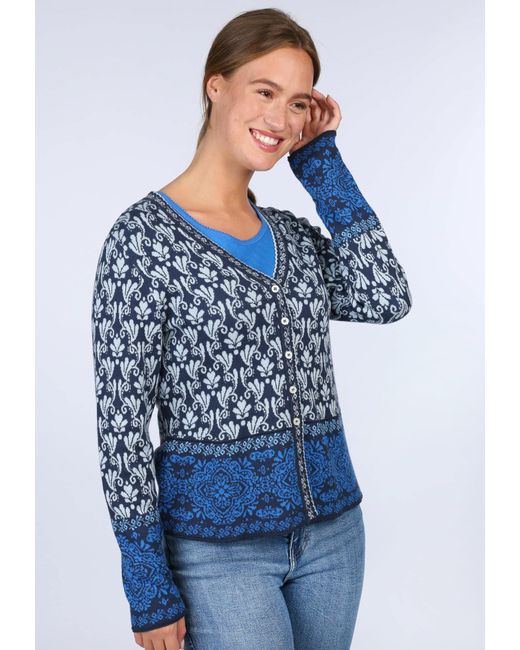 Sorgenfri Sylt Blue Strickjacke Lindara