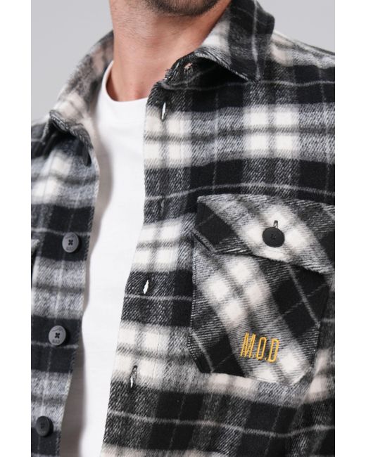 Miracle of Denim Hemdjacke in Gray für Herren