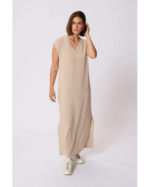 Kaffe Natural Strickkleid Kleid KAannika