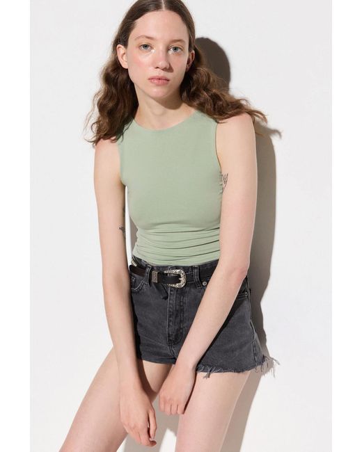 No Matter What Multicolor Blusentop Kurze Bluse