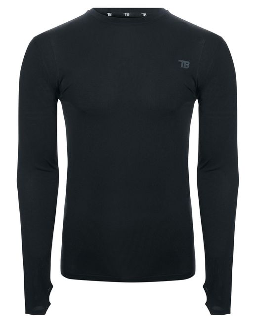 Threadbare Langarmshirt Freeman (1-tlg) im klassischen Design in Black für Herren