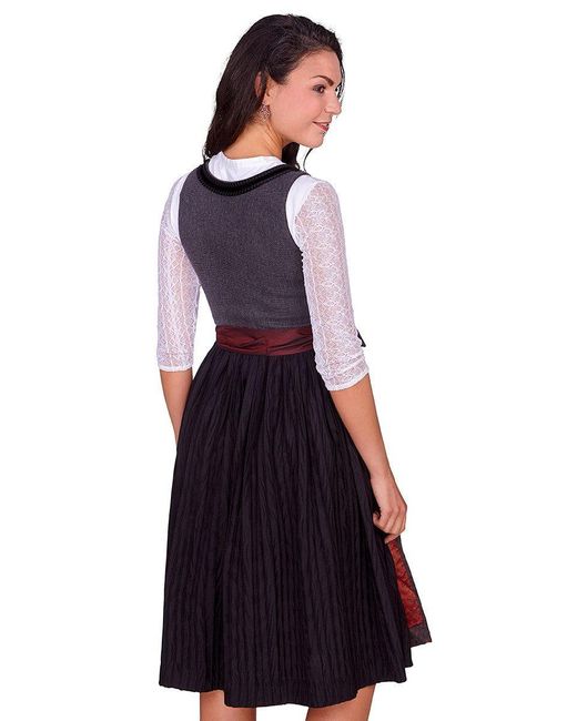 hammerschmid Purple Midi Dirndl 2tlg.