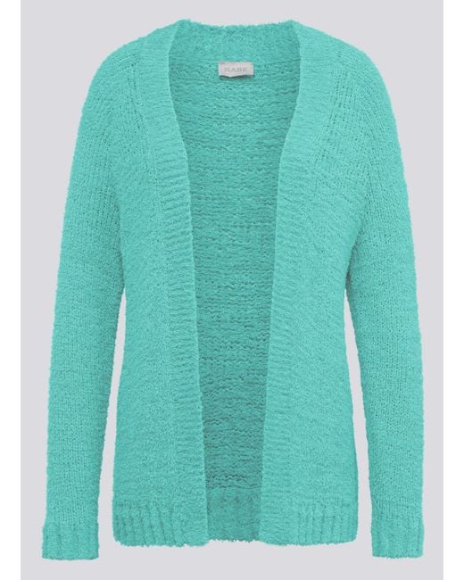 Rabe Blue Strickjacke Offener Strickcardigan
