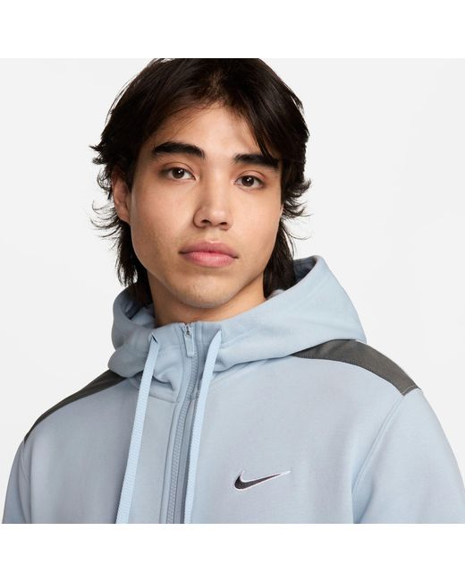 Nike Sportswear Zip Hoodie in Blue für Herren