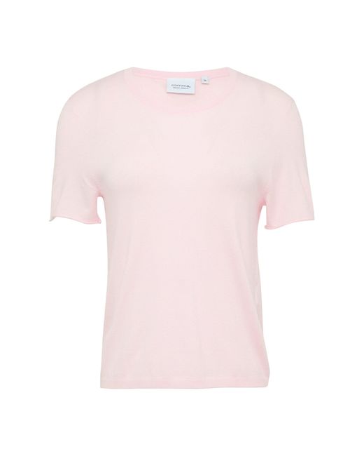 comma casual identity Pink 3/4 Arm-Pullover Strickpullover