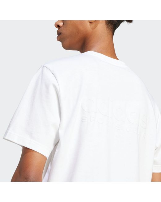 Adidas Shirt M ALL SZN G T in White für Herren