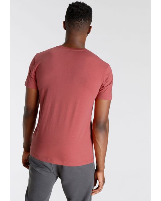 Quiksilver T-Shirt SQUARE BIZ PACK FLX YM in Red für Herren