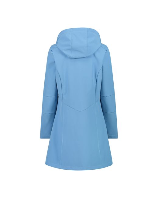 CMP Blue Softshelljacke Zip Hood Softshell Coat 3A08326