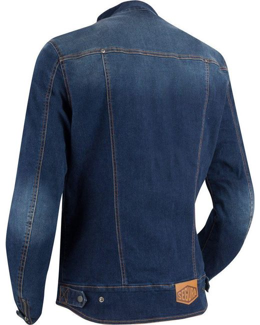 Segura Motorradjacke Hunky Motorrad Textiljacke protektoren in Blue für Herren
