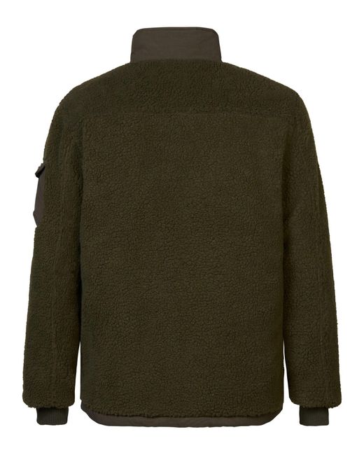Petrol Industries Winterjacke Teddy Jacke Ivishak in Green für Herren