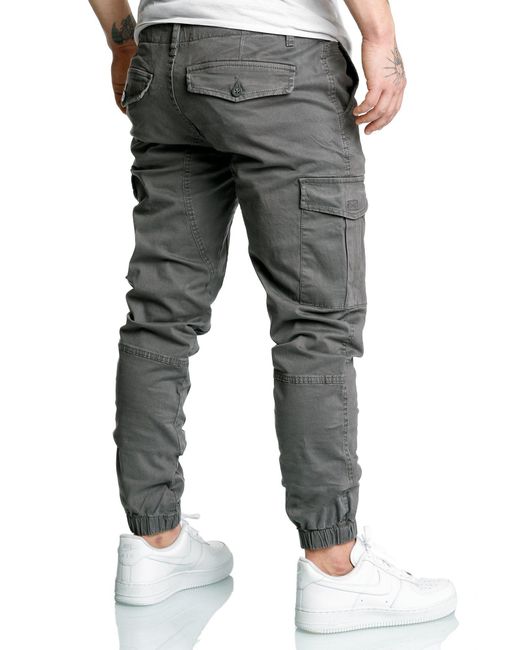REPUBLIX Cargohose William Cargo Jogger Chino Hose Jeans in Gray für Herren