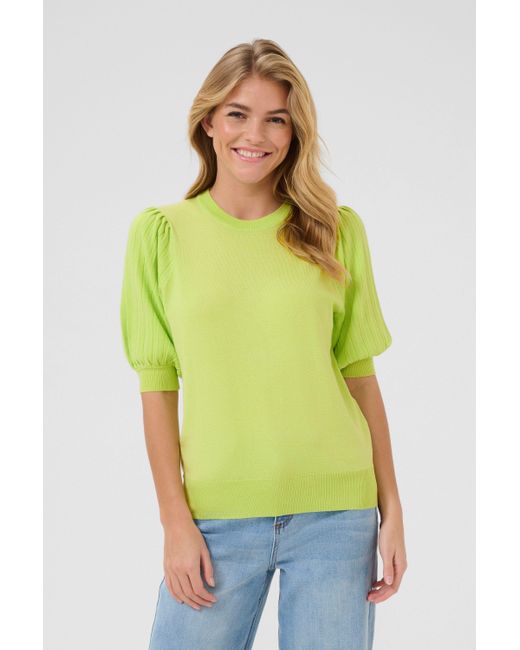 Kaffe Green Strickpullover KAlone