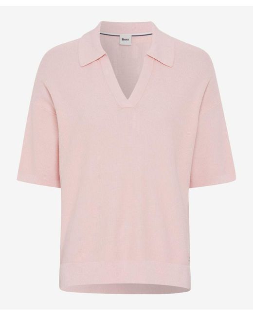Brax Pink Strickpullover