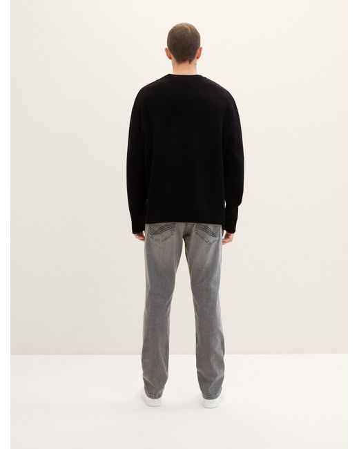 Tom Tailor Fit- TTJOSH Regular Slim Jeans in Black für Herren