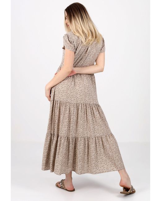 YC Fashion & Style Natural Sommerkleid Boho-Maxikleid aus Reiner Viskose – Sommerliche Eleganz