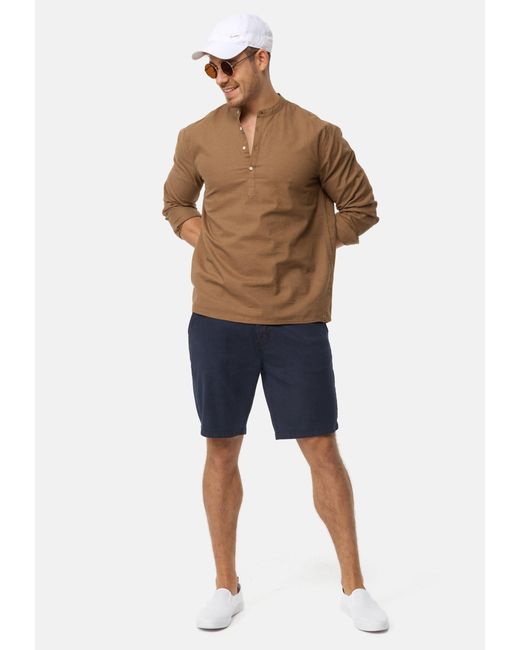 INDICODE Chinoshorts Vino in Blue für Herren