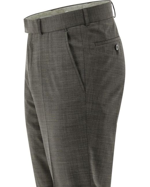 Carl Gross – Modern Fit- Anzughose CG Sendrik in Gray für Herren