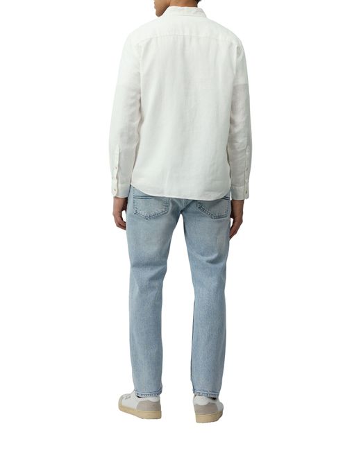 S.oliver Langarmhemd in White für Herren