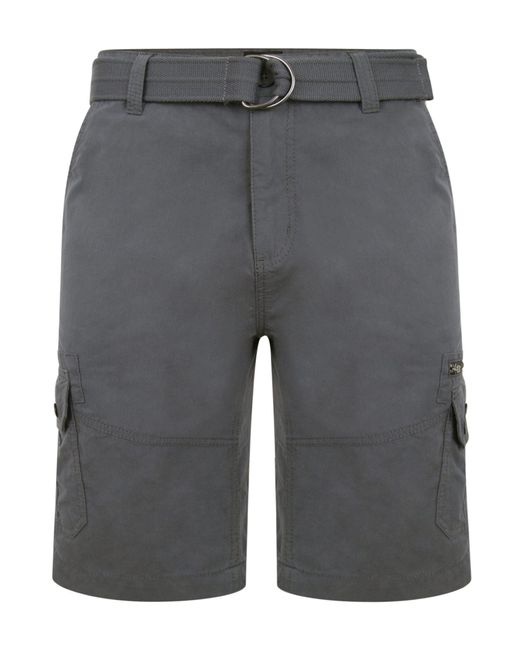 Threadbare Cargoshorts Propane in Gray für Herren