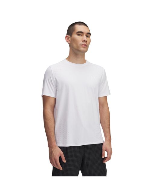 Under Armour ® - T-Shirt UA Launch Elite Shortsleeve 1389802 in White für Herren