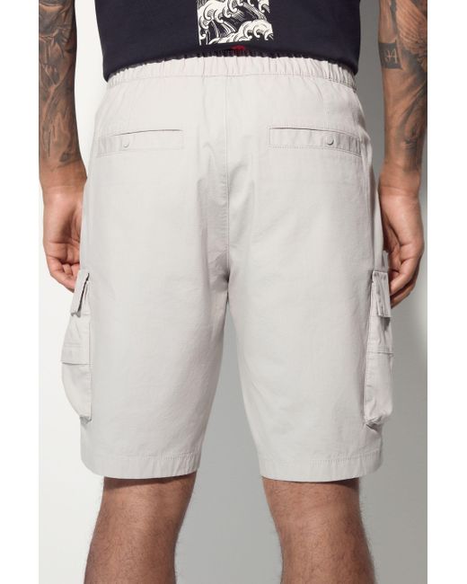 Next Shorts Tech Utility-Cargohose mit Stretch (1-tlg) in White für Herren
