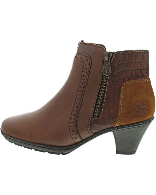 Rieker Brown Winterstiefelette