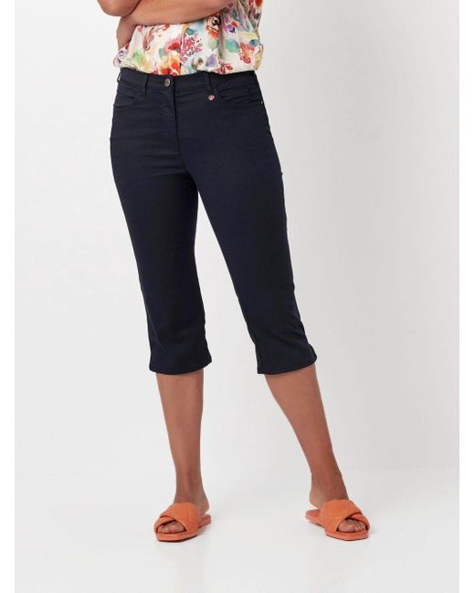 Relaxed by TONI Blue 5-Pocket-Hose Meine beste Freundin in Caprilänge