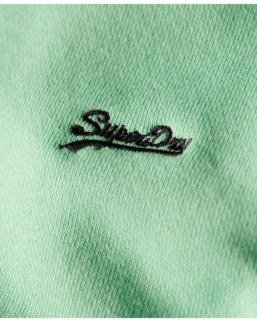 Superdry Sweater ESSENTIAL LOGO CREW SWEAT UB Spearmint Light Green für Herren