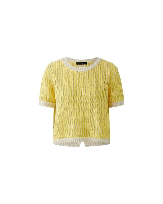 Ouí Yellow Strickpullover