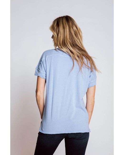 Zhrill Blue T-Shirt ZHRAHEL Blau (0-tlg)