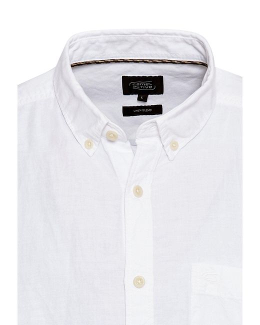 Camel Active Kurzarmhemd in White für Herren